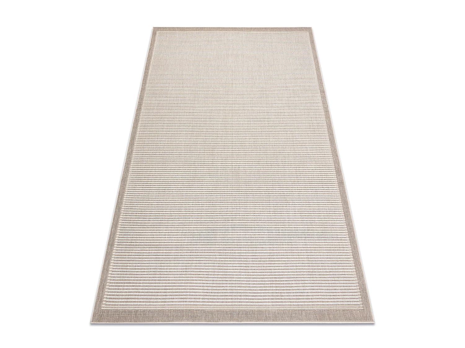 Tapijt SPRING 20411558 lijnen , kader Sisal , lus - beige  200x290 cm