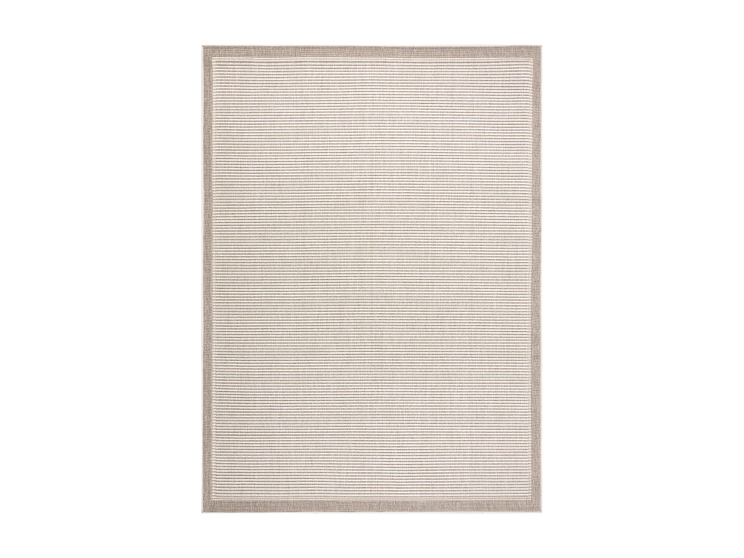 Tapijt SPRING 20411558 lijnen , kader Sisal , lus - beige  200x290 cm