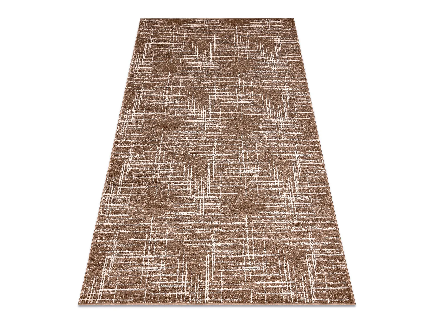 Tapijt MEFE modern 9401 Lijnen vintage gewreven - Structureel, twee po 140x190 cm