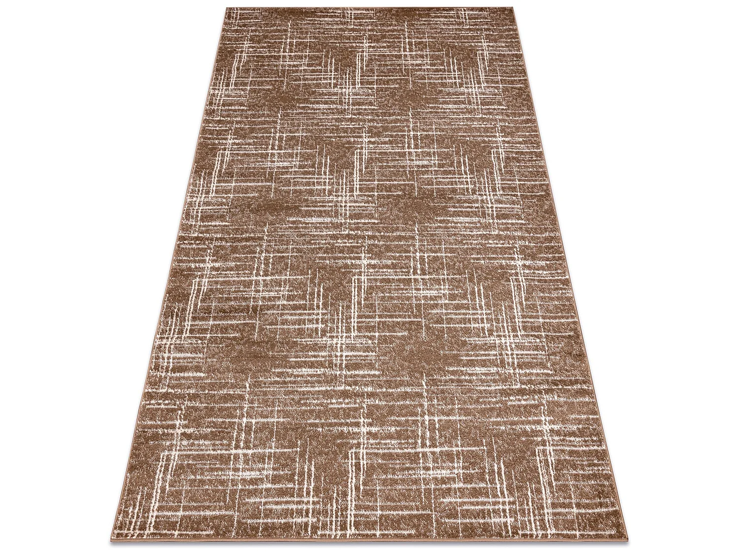 Tapijt MEFE modern 9401 Lijnen vintage gewreven - Structureel, twee po 140x190 cm