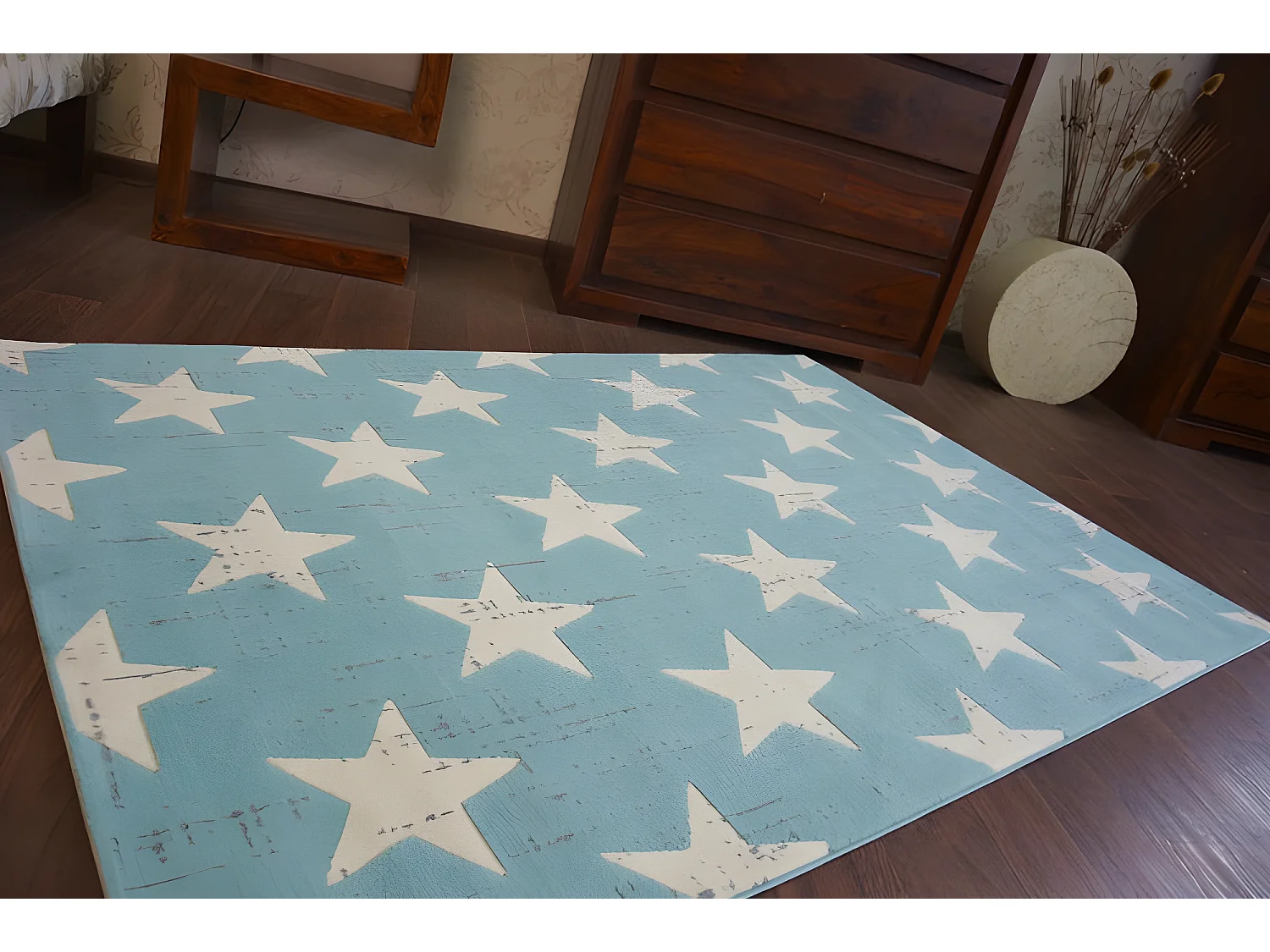 Tapis SCANDI 18209/031 - ÉTOILES 80x150 cm