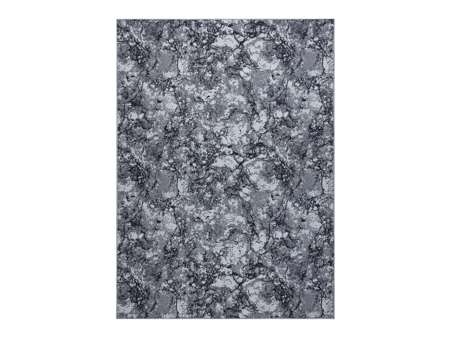 TAPIS - MOQUETTE antidérapant MARBLE Marbre calcul gris 150x200 cm
