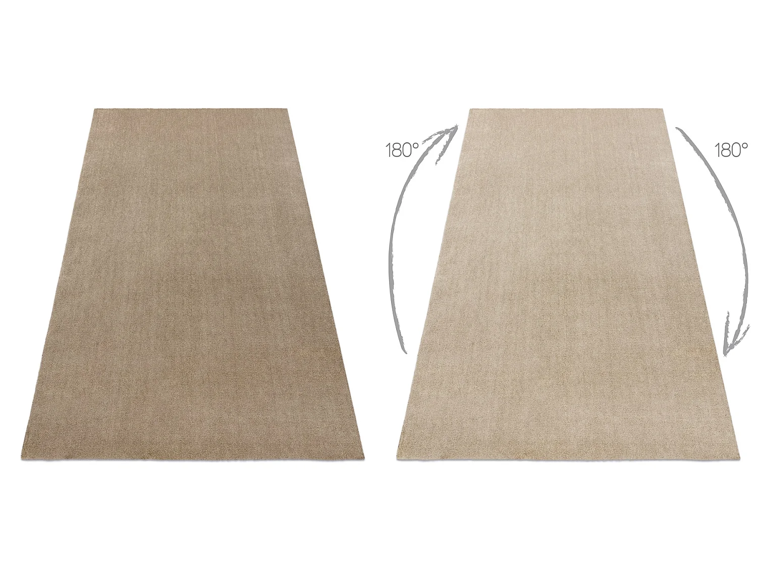 Tapis moderne lavable LATIO 71351050 beige 140x200 cm