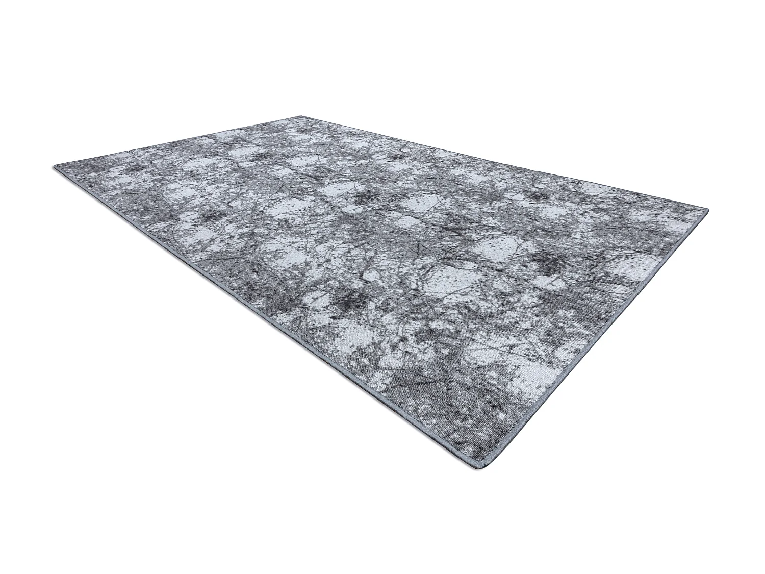 Tapis CONCRETE Béton gris 100x200 cm