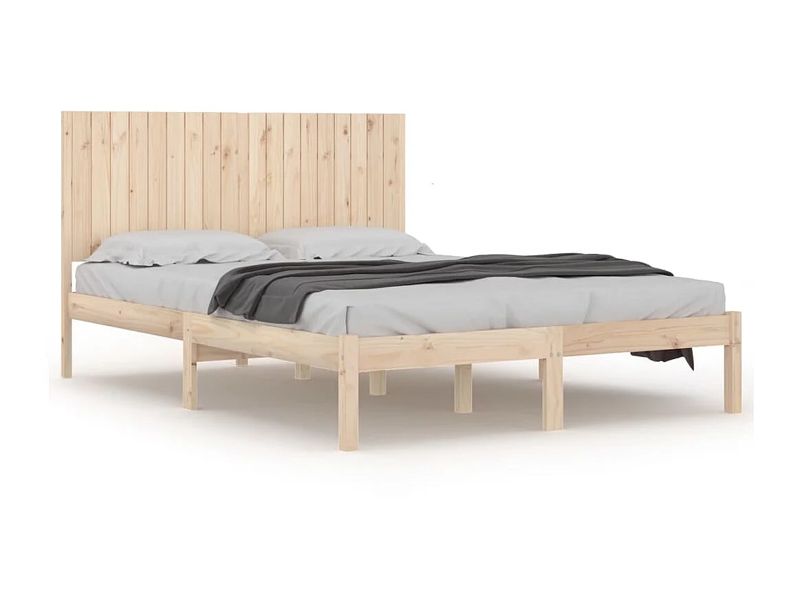 Lit-180x200 cm bois massif super king EGGB99318