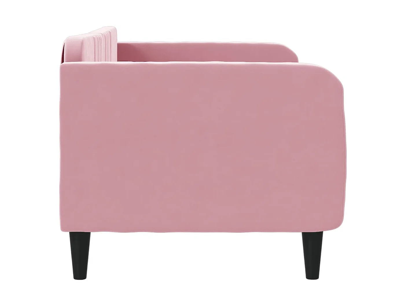 Lit-80x200 cm de repos rose velours EGGB39390