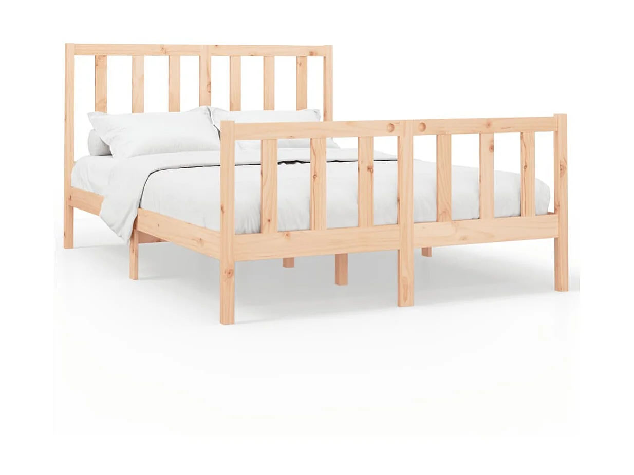 Bedframe massief grenenhout 160x200 cm NL56684