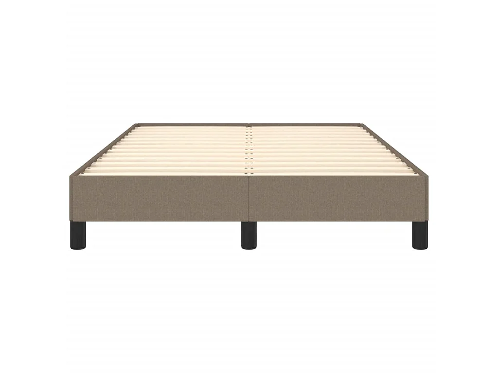 Lit-120x200 cm Taupe Tissu EGGB73639