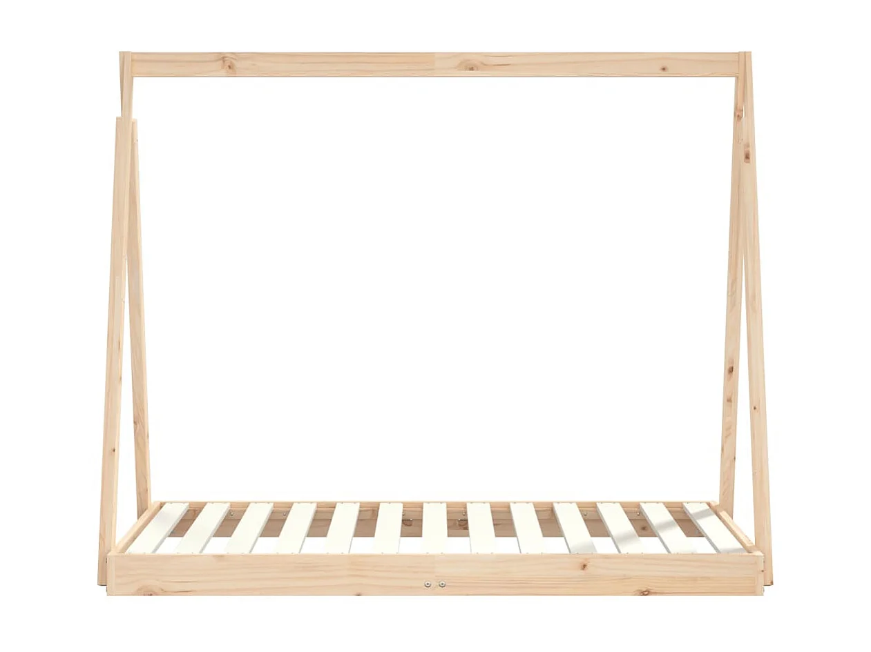 Cama infantil 70x140 cm pinho maciço PT103793