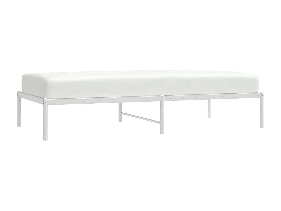 Lit-90x190 cm métal blanc EGGB68259