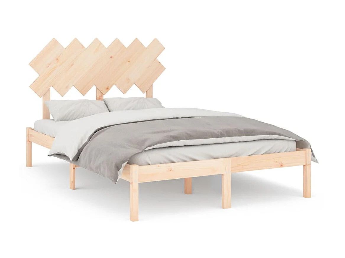 Bedframe massief hout 120x200 cm NL31057