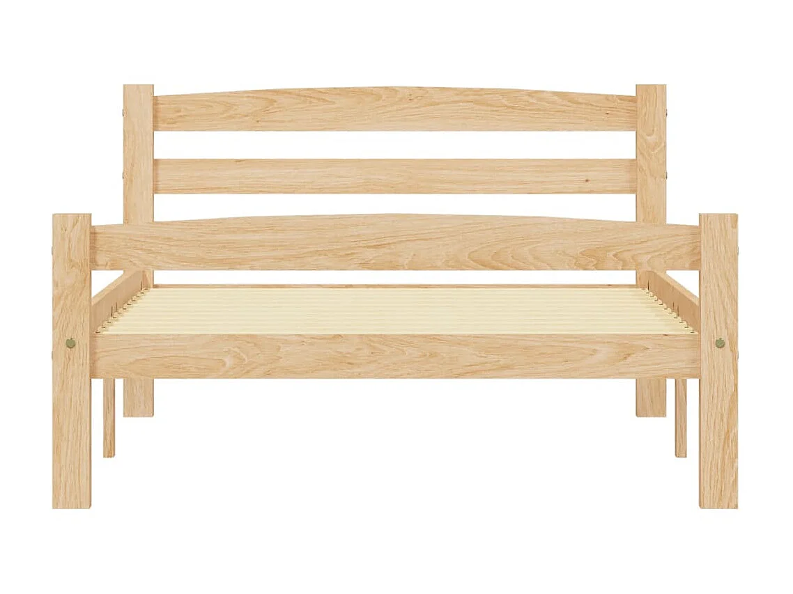 Cama 90x200 cm pinho maciço PT691430