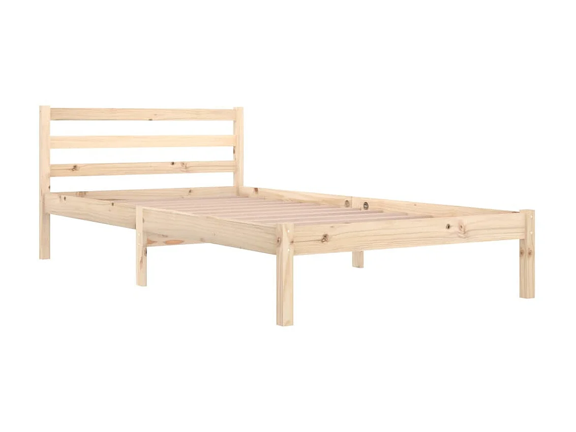 Cama 100x200 cm pinho maciço PT558182