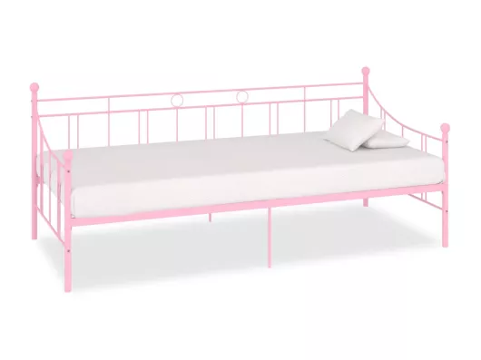 Kauf Unique Tagesbett,Sofabett-Rahmen Rosa Metall 90×200 cm -gkd18006