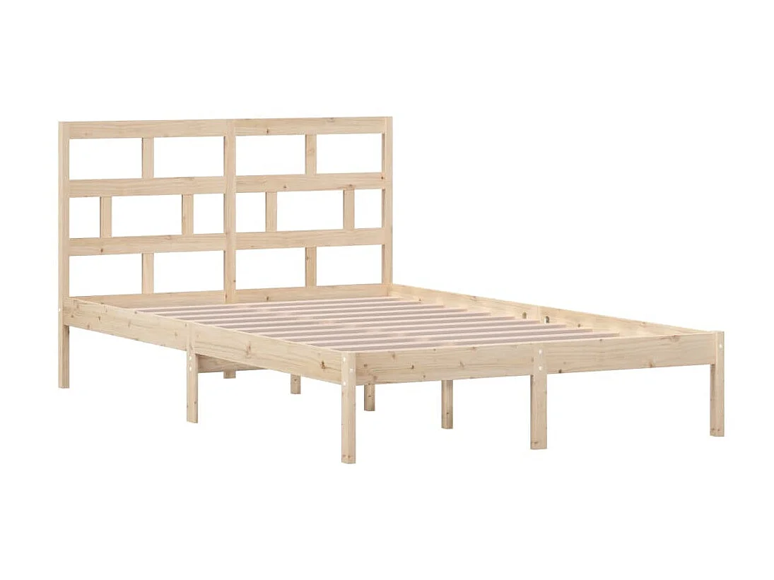 Lit-120x200 cm Bois de pin massif EGGB63964