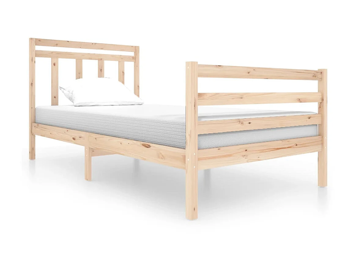 Bedframe massief hout 100x200 cm NL59431