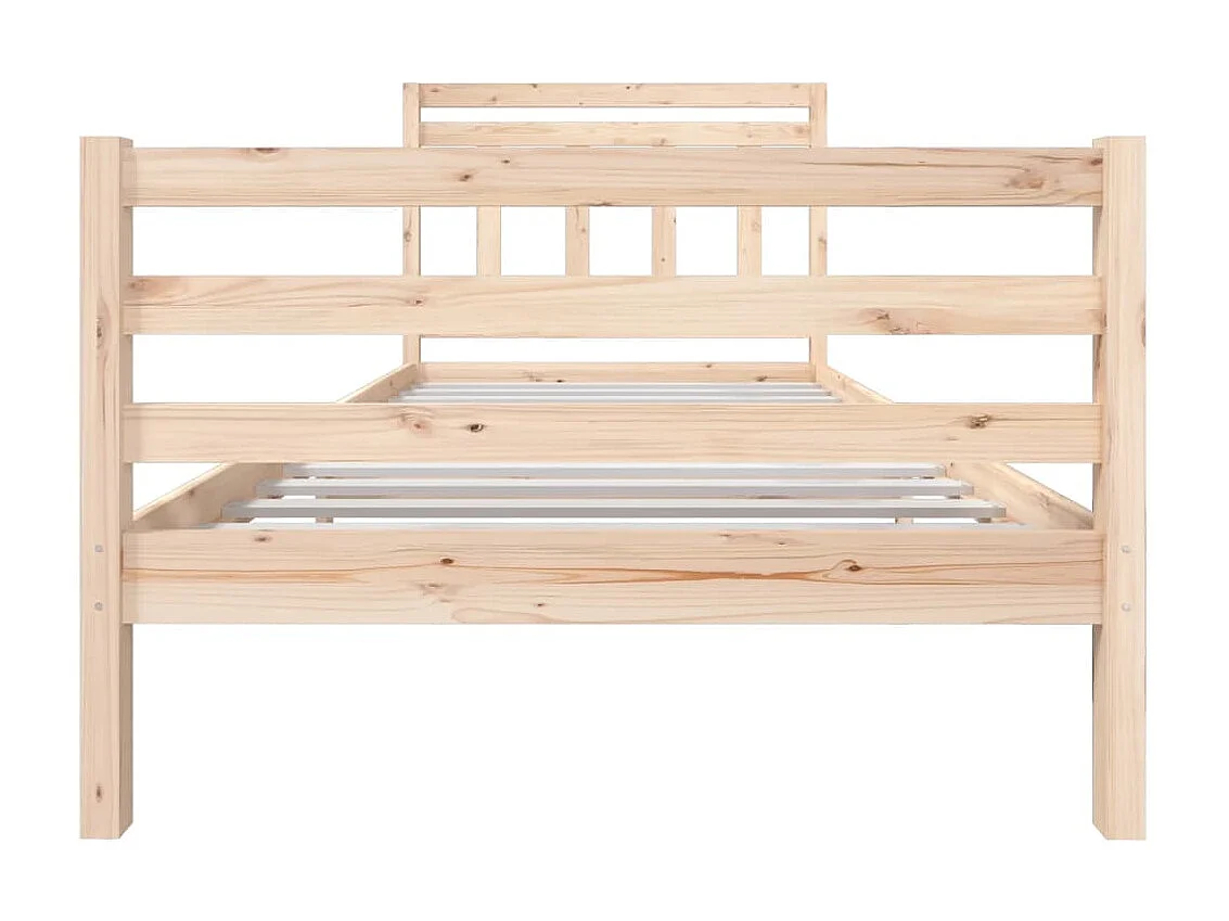 Lit-100x200 cm bois massif EGGB85287