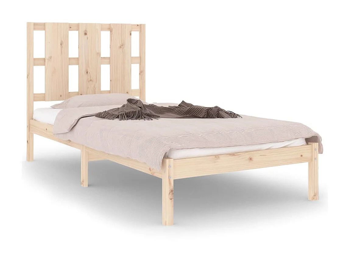 Bedframe massief grenenhout 100x200 cm NL37725