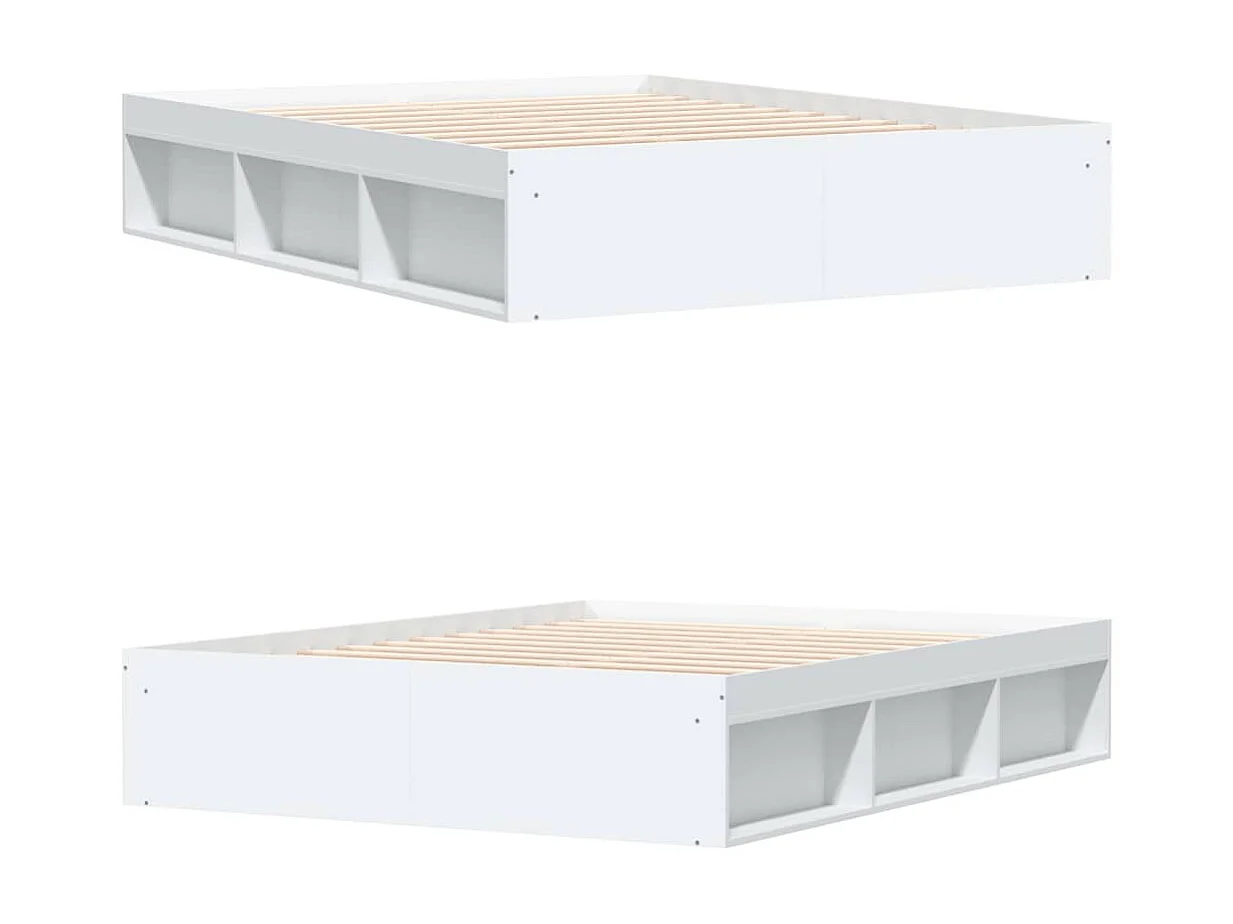 Lit-140x200 cm blanc EGGB37651