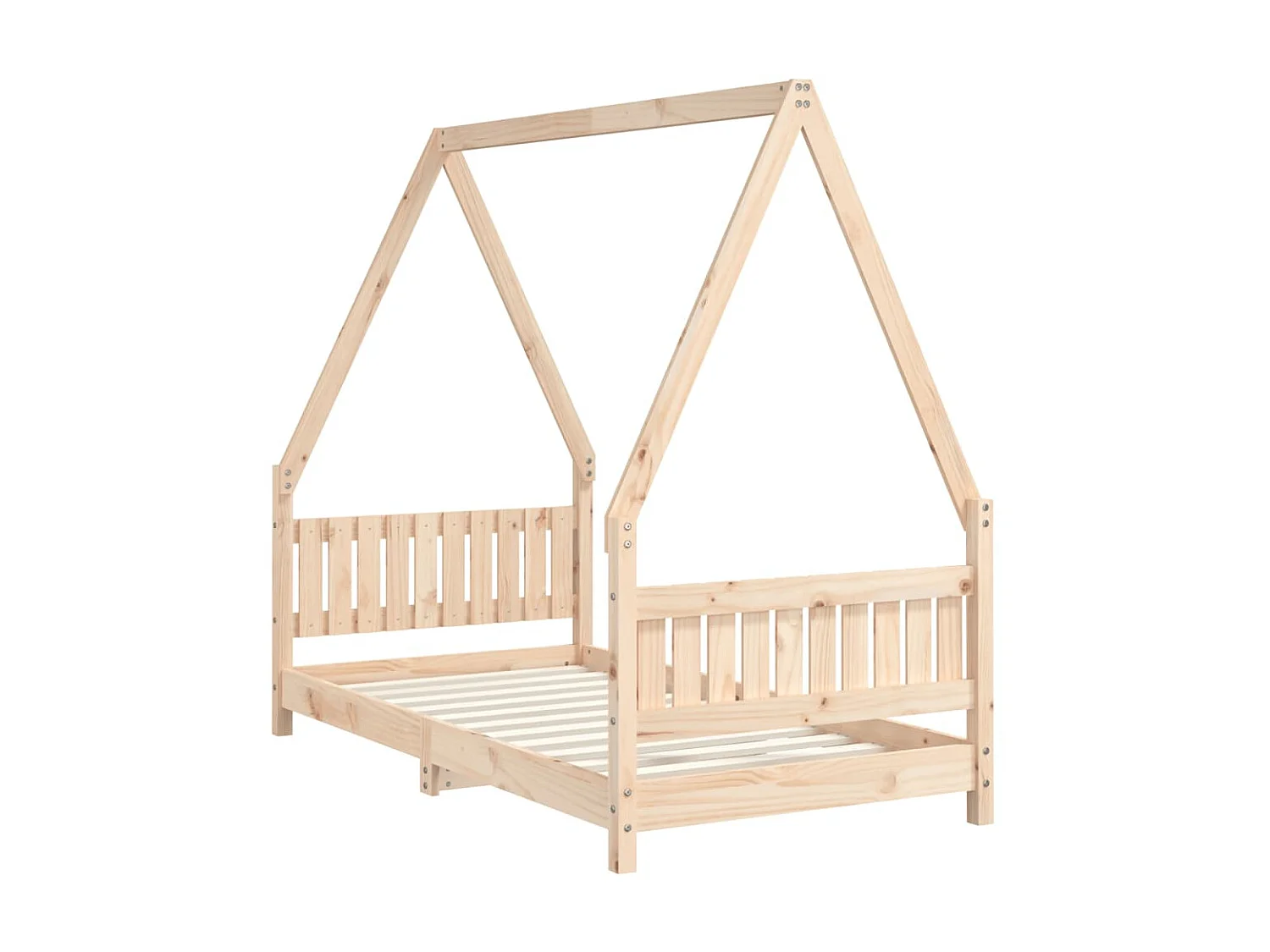 Cama infantil 80x160 cm pinho maciço PT628217