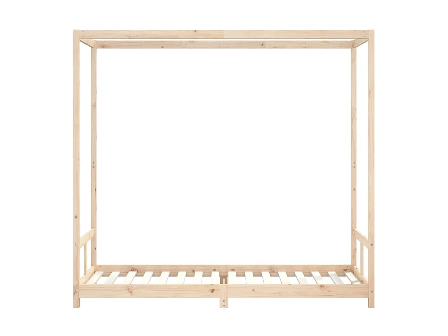 Lit-80x200 cm pour enfants bois de pin massif EGGB11044