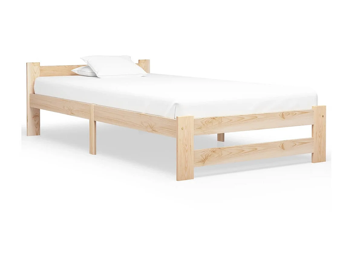 Bedframe massief grenenhout 90x200 cm NL93602