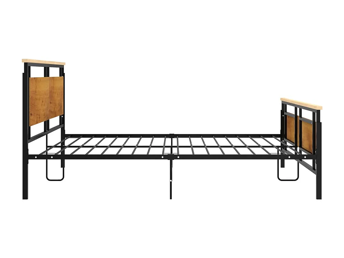Lit-200x200 cm Métal EGGB29275