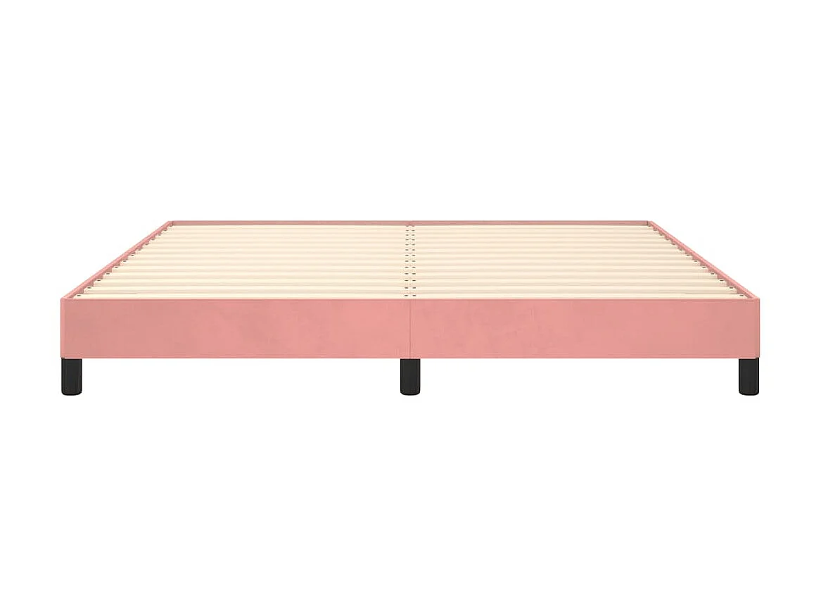 Lit-180x200 cm Rose Velours EGGB84227