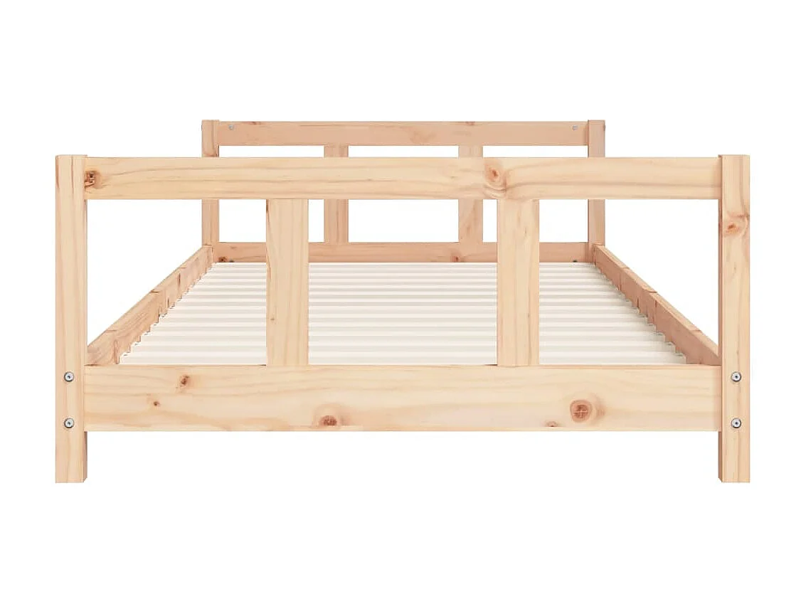 Cama infantil 90x190 cm madeira de pinho maciça PT912483