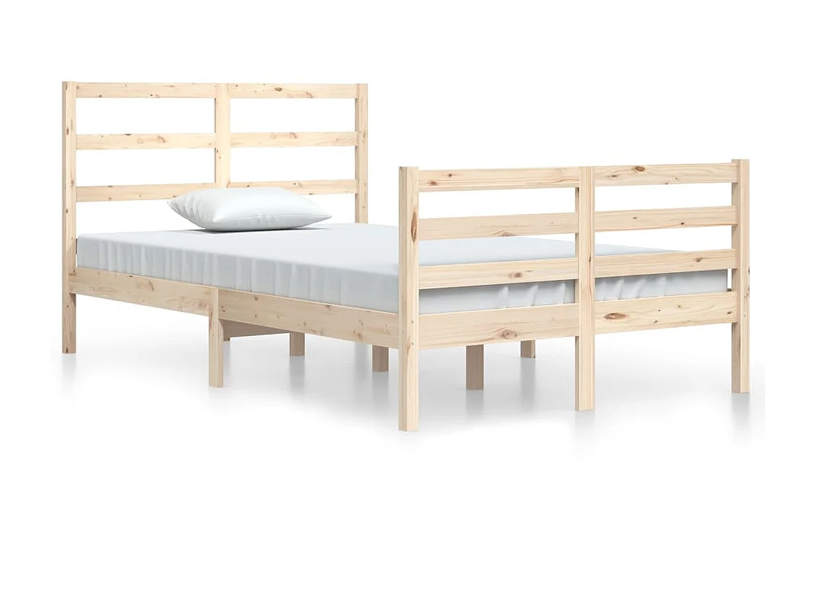 Bedframe massief grenenhout 120x200 cm NL82803