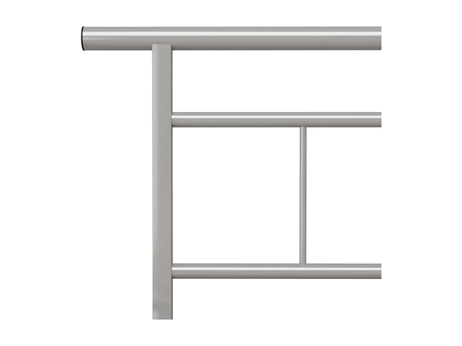 Lit-200x200 cm Gris Métal EGGB42851