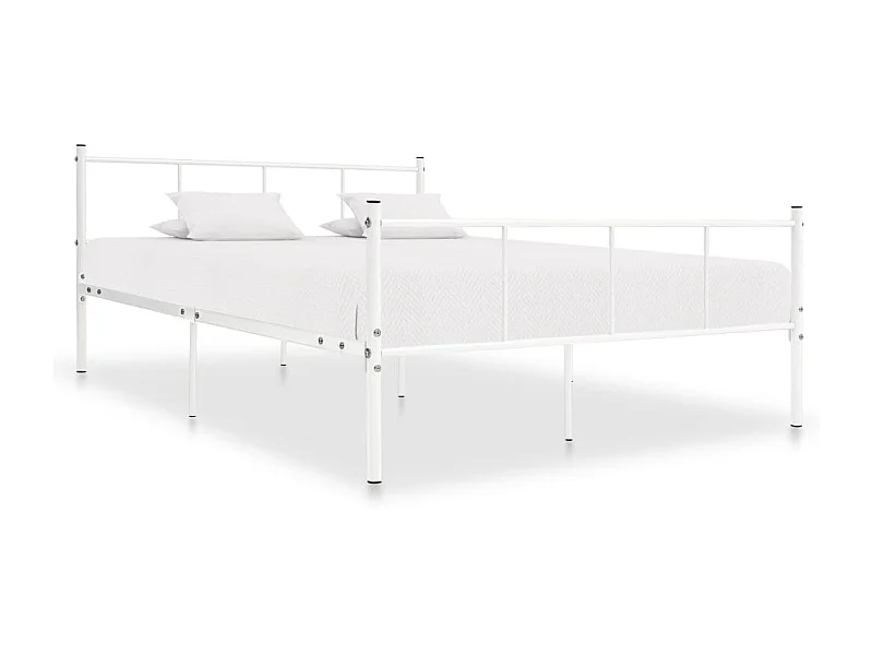 Bedframe metaal wit 120x200 cm NL33856