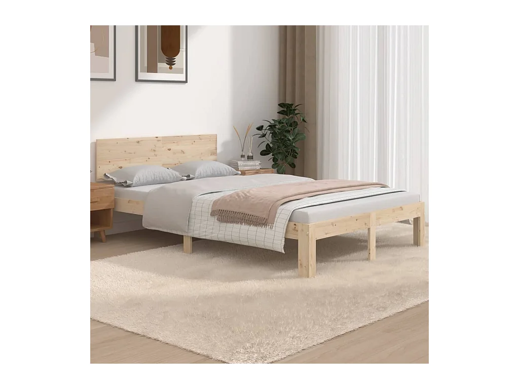 Lit-4FT Small Double bois massif petit double EGGB50160