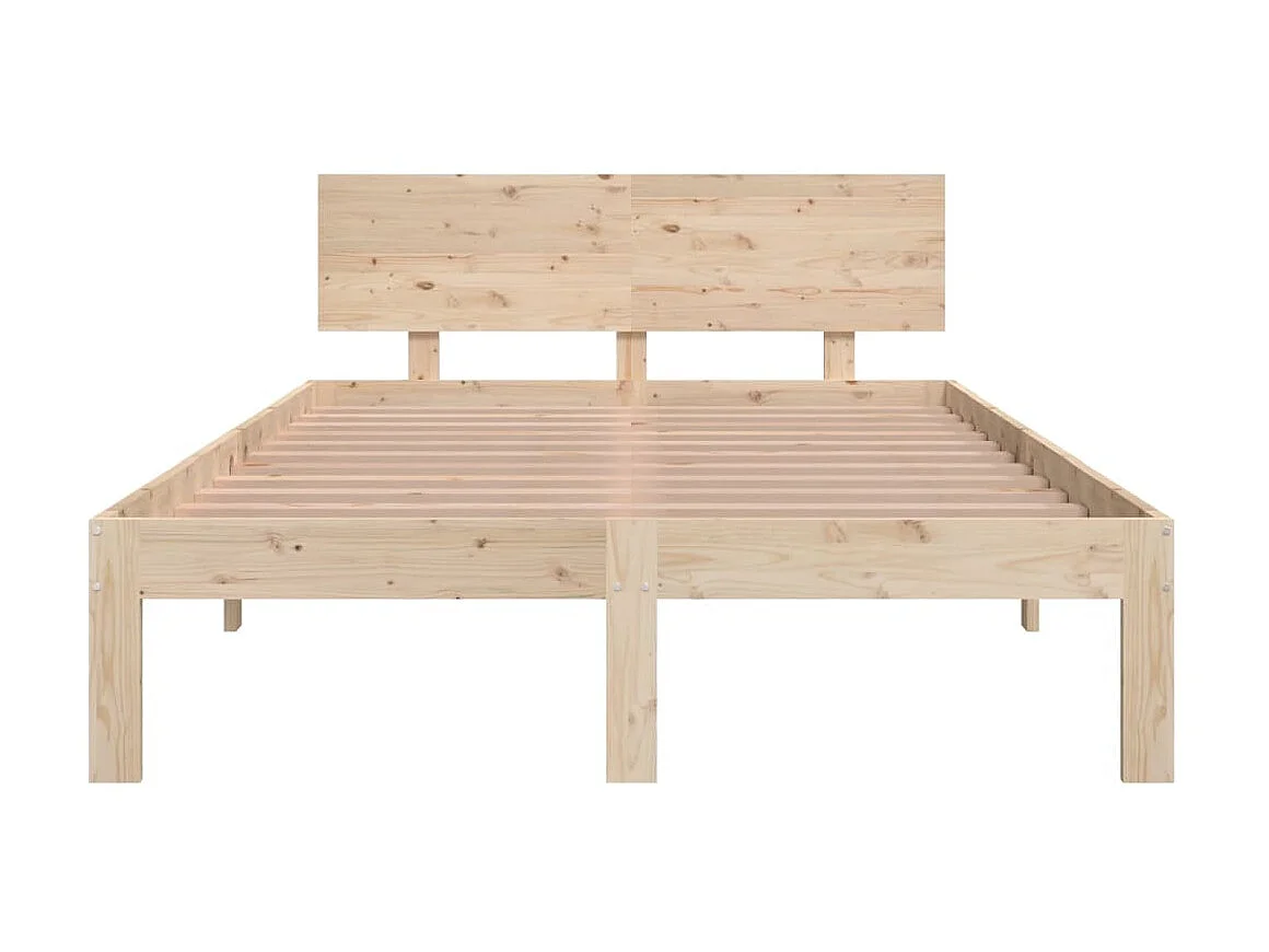 Cama 120x190 cm madera maciza ES58709