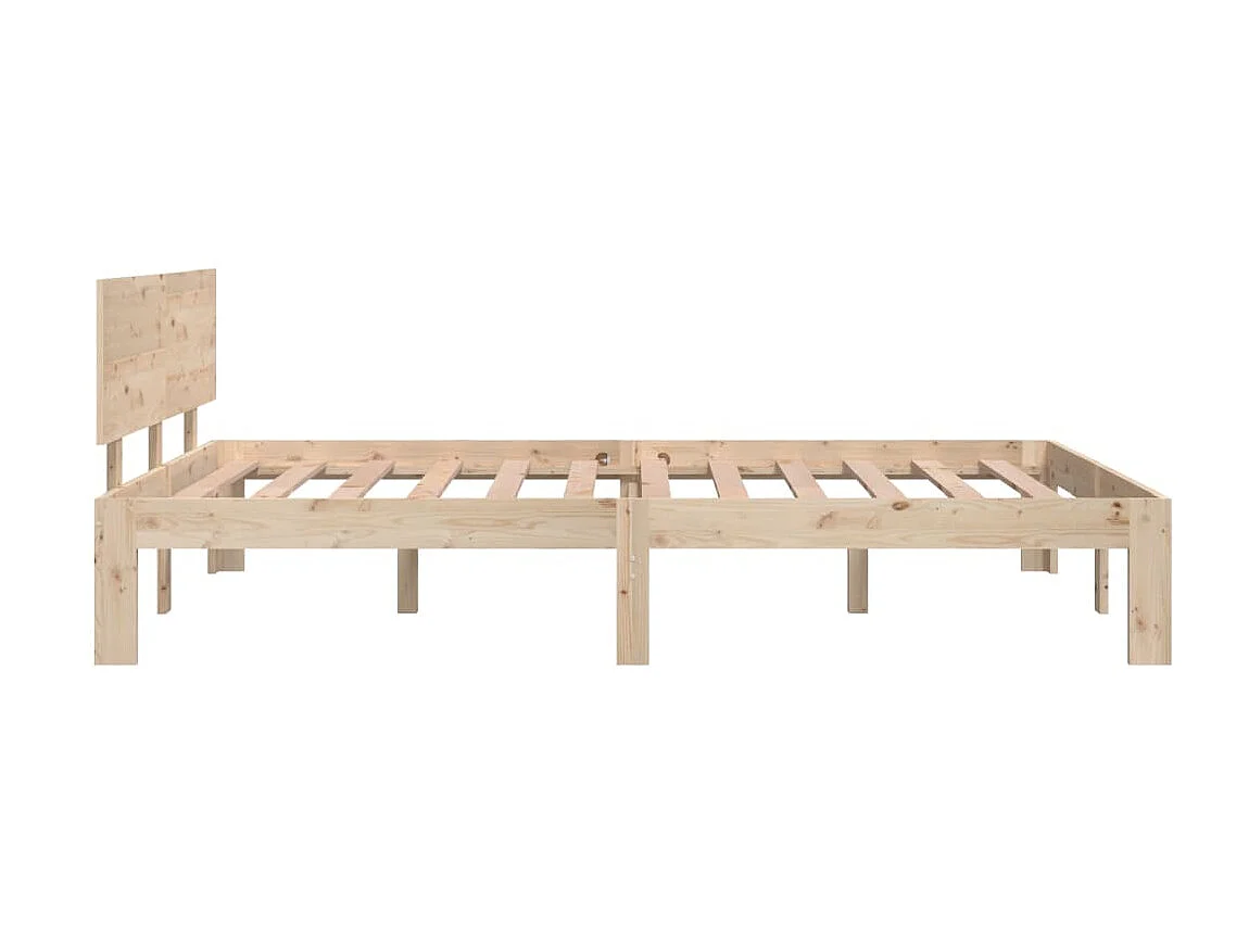 Cama 120x190 cm madera maciza ES58709