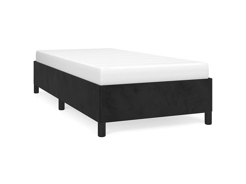 Lit-100x200 cm Noir Velours EGGB75863