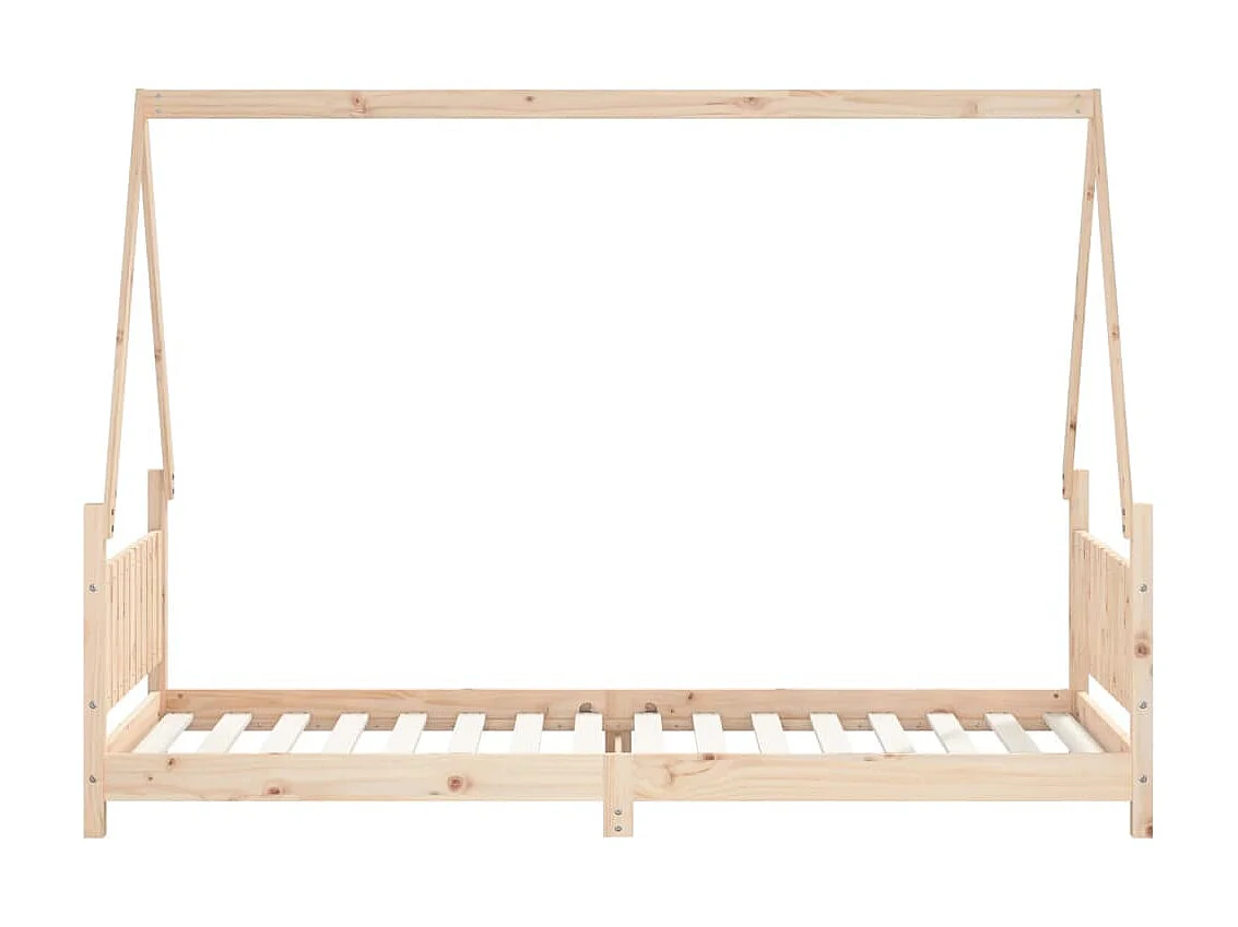 Lit-80x200 cm pour enfants bois de pin massif EGGB50776