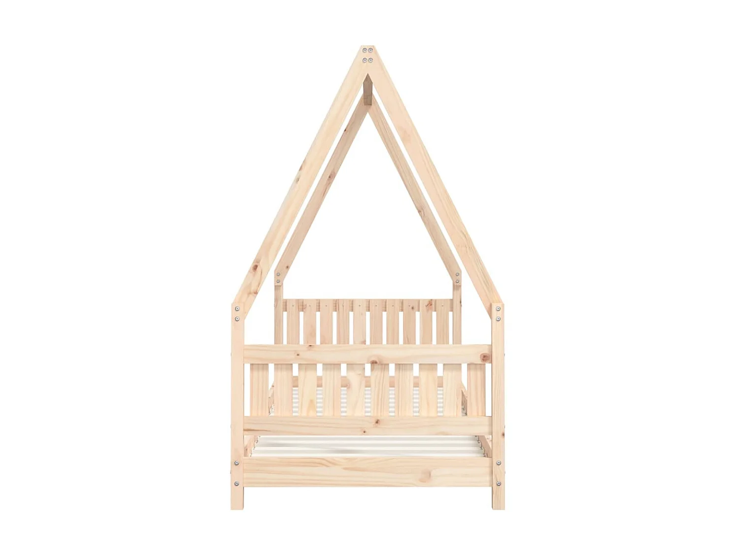 Cama infantil 80x200 cm madeira de pinho maciça PT163363