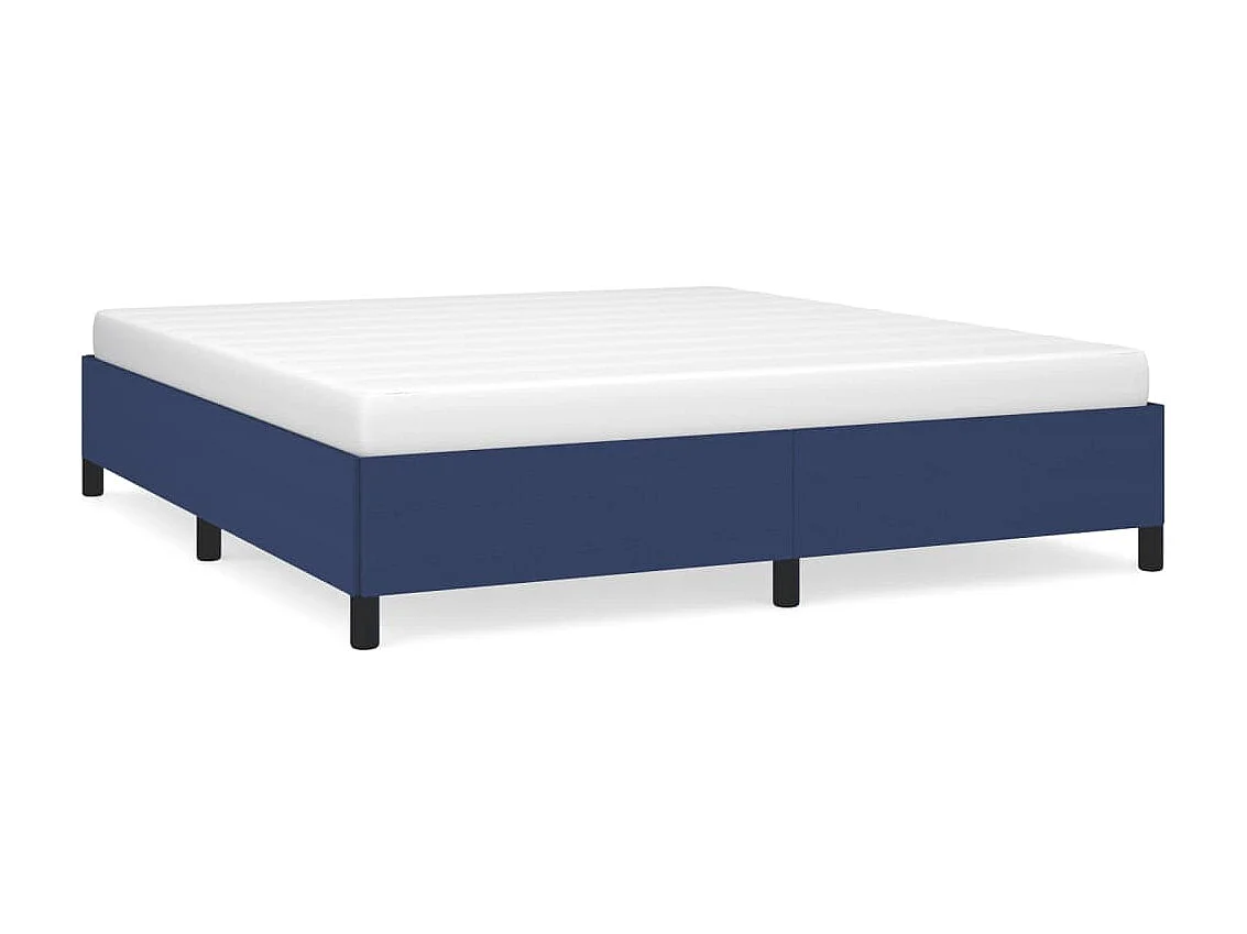 Bedframe stof blauw 180x200 cm NL60021