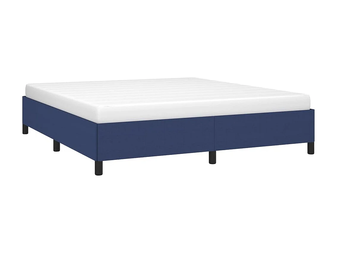 Bedframe stof blauw 180x200 cm NL60021