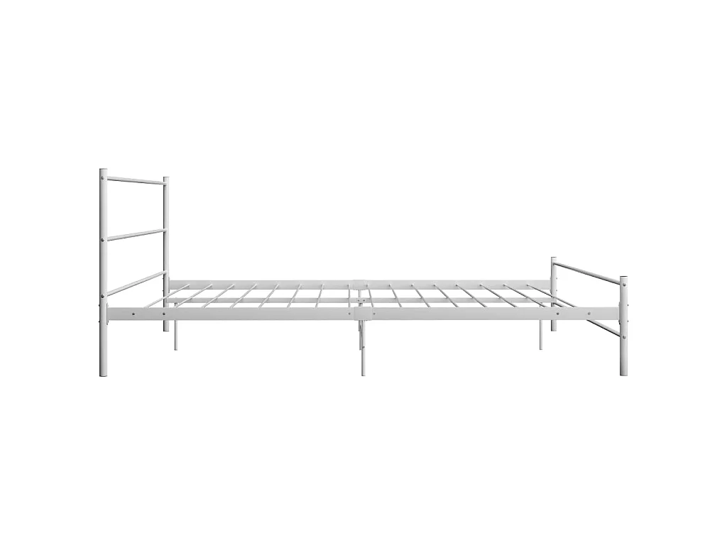 Bedframe metaal wit 160x200 cm NL66956