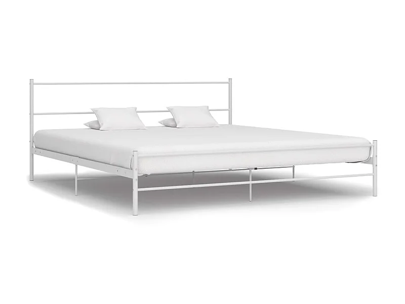 Bedframe metaal wit 160x200 cm NL66956