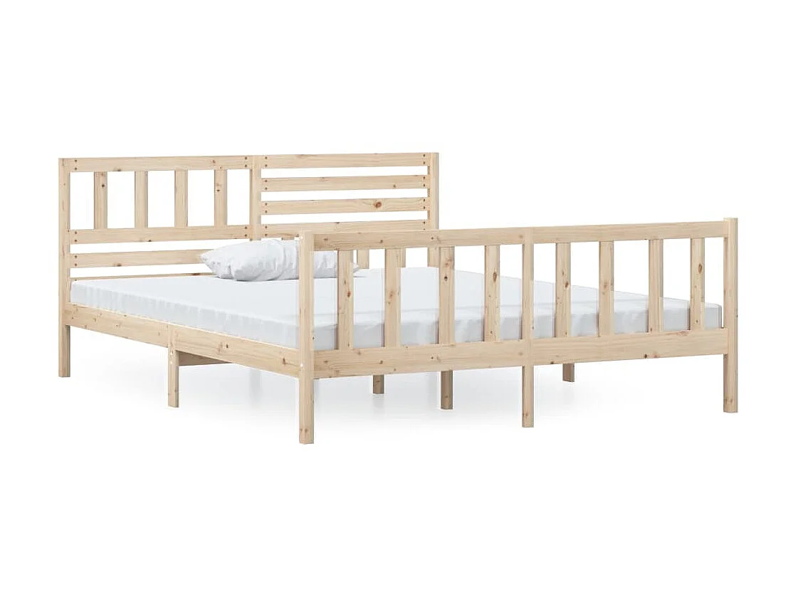 Cama 120x200 cm madeira maciça PT680848