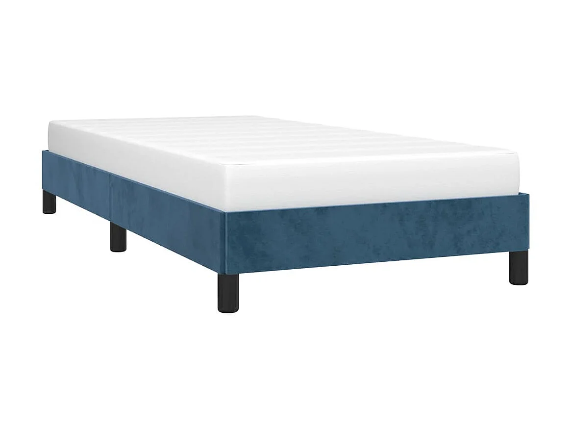 Bedframe fluweel donkerblauw 100x200 cm NL77842