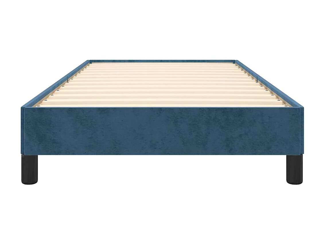 Bedframe fluweel donkerblauw 100x200 cm NL77842