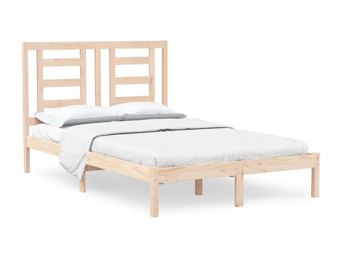 Cama 120x200 cm madeira de pinho maciça PT384828