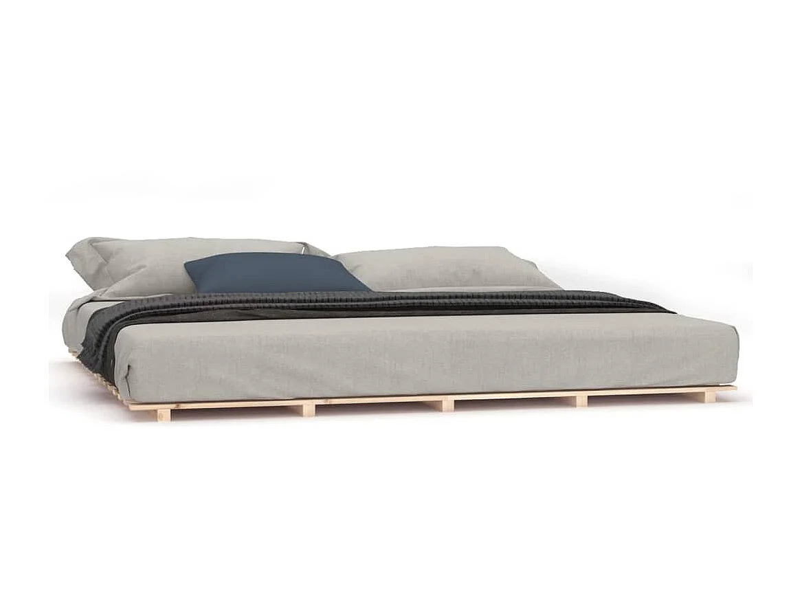 Lit-180x200 cm bois de pin massif EGGB53565