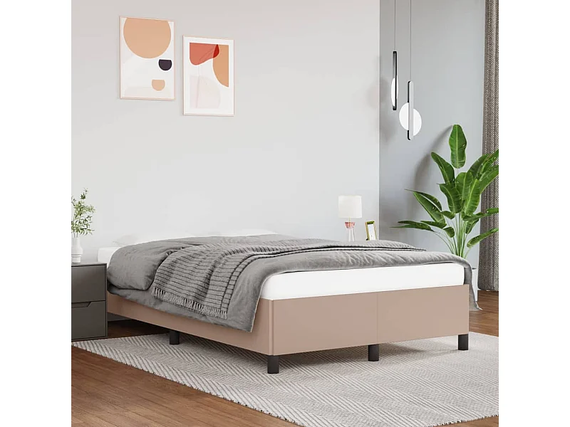 Bedframe kunstleer cappuccinokleurig 120x200 cm NL98912