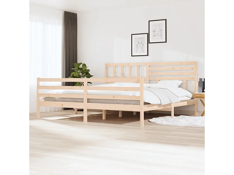 Cama 200x200 cm madeira maciça PT879038