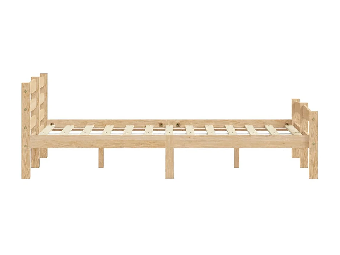 Cama em pinho maciço 160x200 cm PT683550